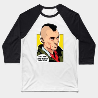 Taxi Driver Baseball T-Shirt